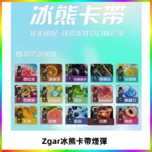 ZGAR PROJECT-D冰熊卡帶15000口可調節功率+大電池續航